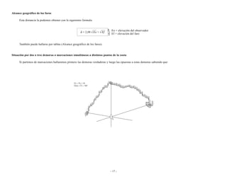 Ejercicios de navegacion costera