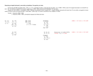 Ejercicios de navegacion costera