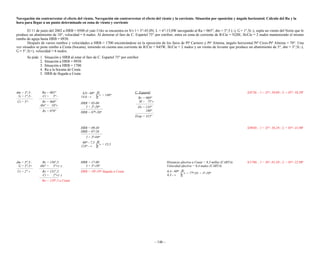 Ejercicios de navegacion costera