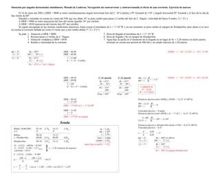Ejercicios de navegacion costera