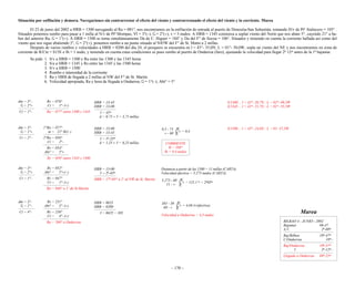 Ejercicios de navegacion costera