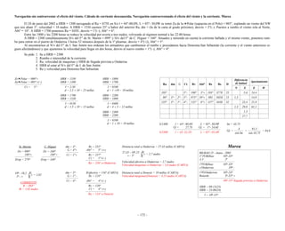 Ejercicios de navegacion costera