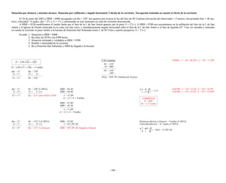 Ejercicios de navegacion costera