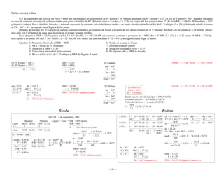 Ejercicios de navegacion costera