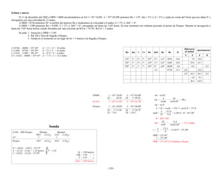 Ejercicios de navegacion costera