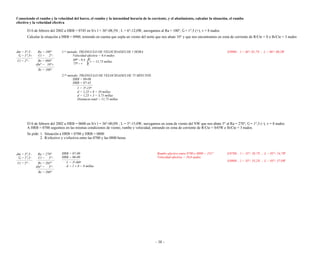 Ejercicios de navegacion costera