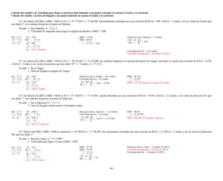 Ejercicios de navegacion costera
