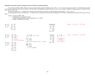 Ejercicios de navegacion costera