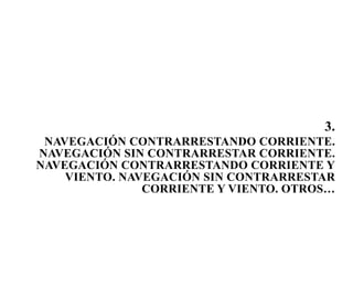 Ejercicios de navegacion costera