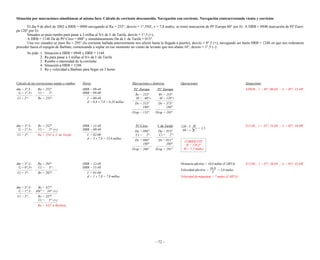 Ejercicios de navegacion costera