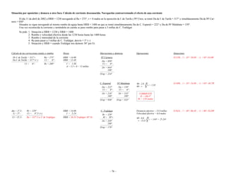 Ejercicios de navegacion costera