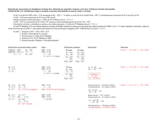 Ejercicios de navegacion costera
