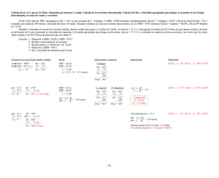 Ejercicios de navegacion costera