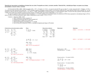Ejercicios de navegacion costera