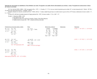 Ejercicios de navegacion costera