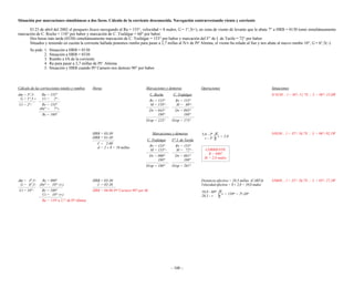 Ejercicios de navegacion costera