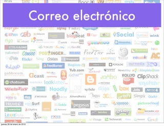 Correo electrónico




jueves 28 de enero de 2010
 