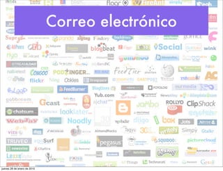 Correo electrónico




jueves 28 de enero de 2010
 