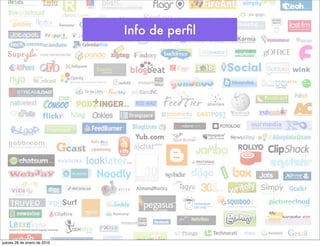 Info de perﬁl




jueves 28 de enero de 2010
 