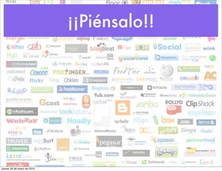 ¡¡Piénsalo!!




jueves 28 de enero de 2010
 