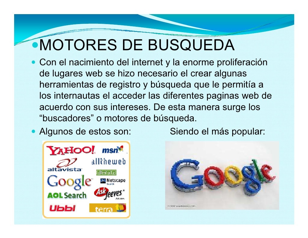 Navegadores y Motores de Búsqueda