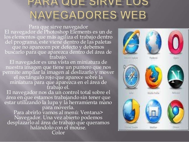 Navegadores web