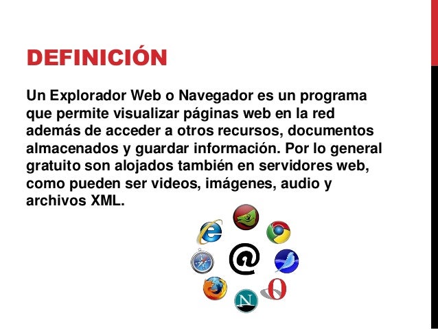 Navegadores de internet