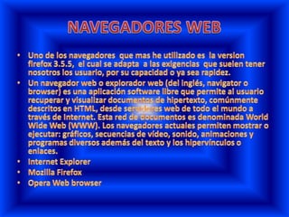 Navegadores web