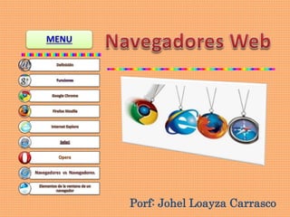 Opera
Navegadores vs Navegadores
Porf: Johel Loayza Carrasco
 