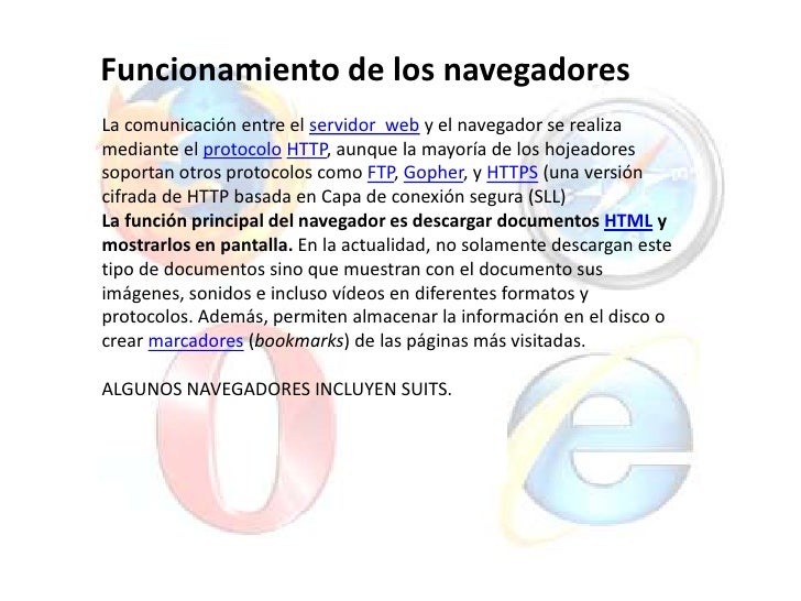 Navegadores y buscadores de