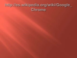 Navegador google chrome