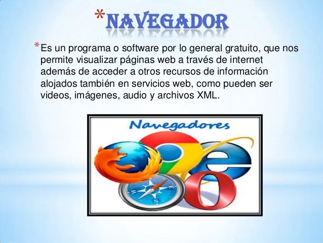 Navegador y buscador de