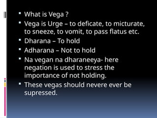 Defeccate Navegandharaneeya adhyaya CHA SU 7 AND A H SU 4.pptx