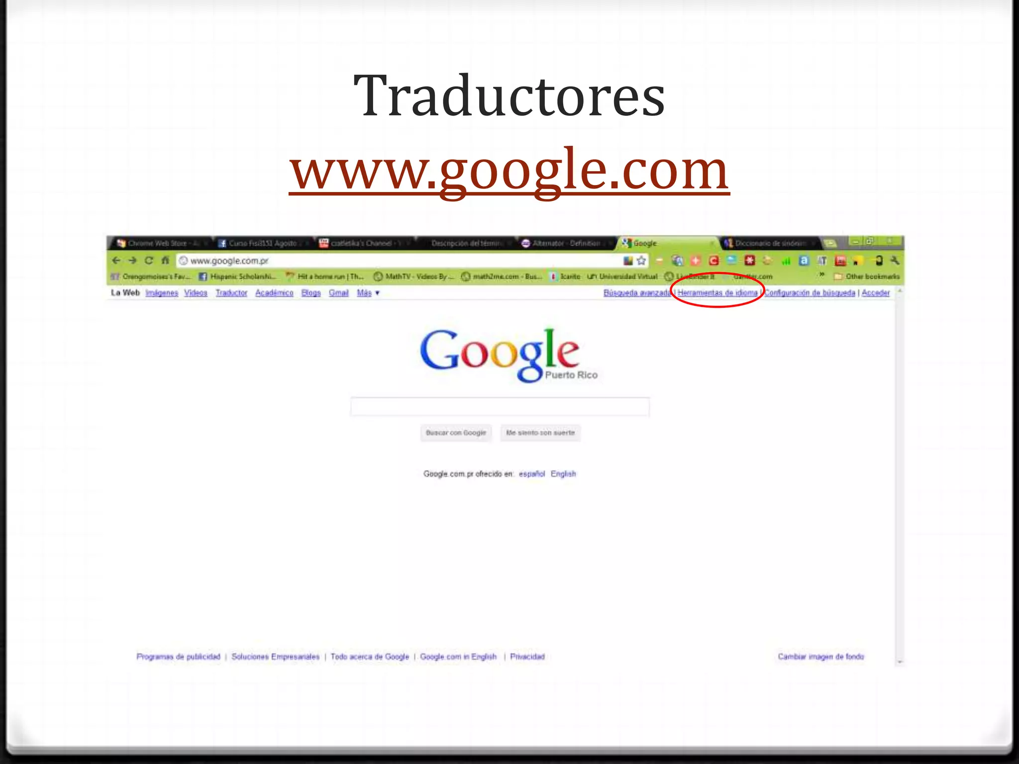 Traductoreswww.google.com