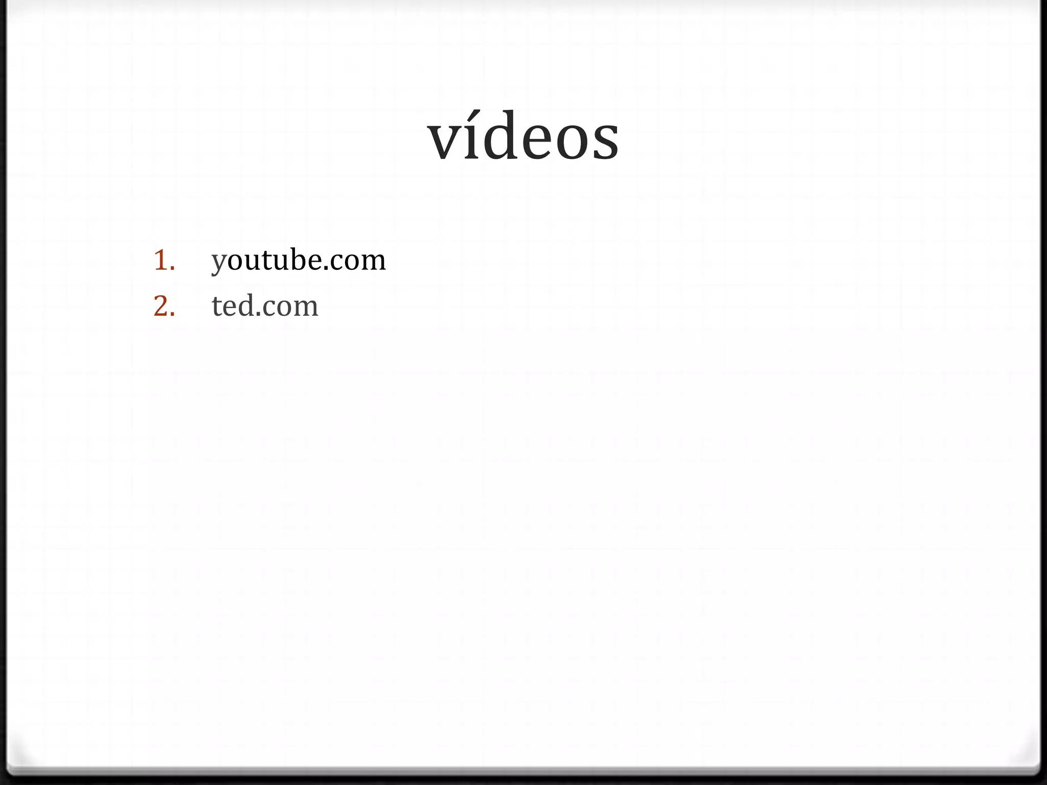 vídeosyoutube.comted.com