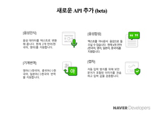 [D2SF] Naver 오픈 API 가이드 | PDF