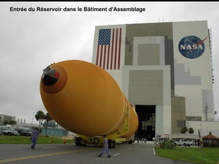 Entrée du Réservoir dans le Bâtiment d'Assemblage 