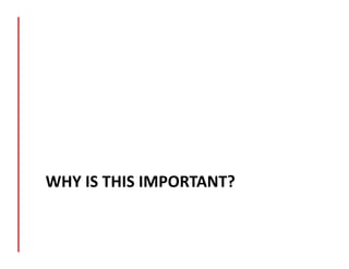 WHY	
  IS	
  THIS	
  IMPORTANT?	
  

 