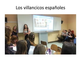 Los villancicos españoles