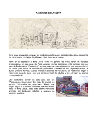 Navidad en cada región del perú | DOCX