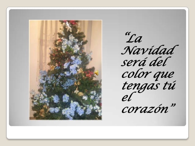 Navidad será del color...2013
