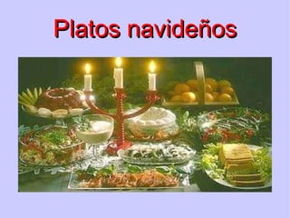 Platos navideños 