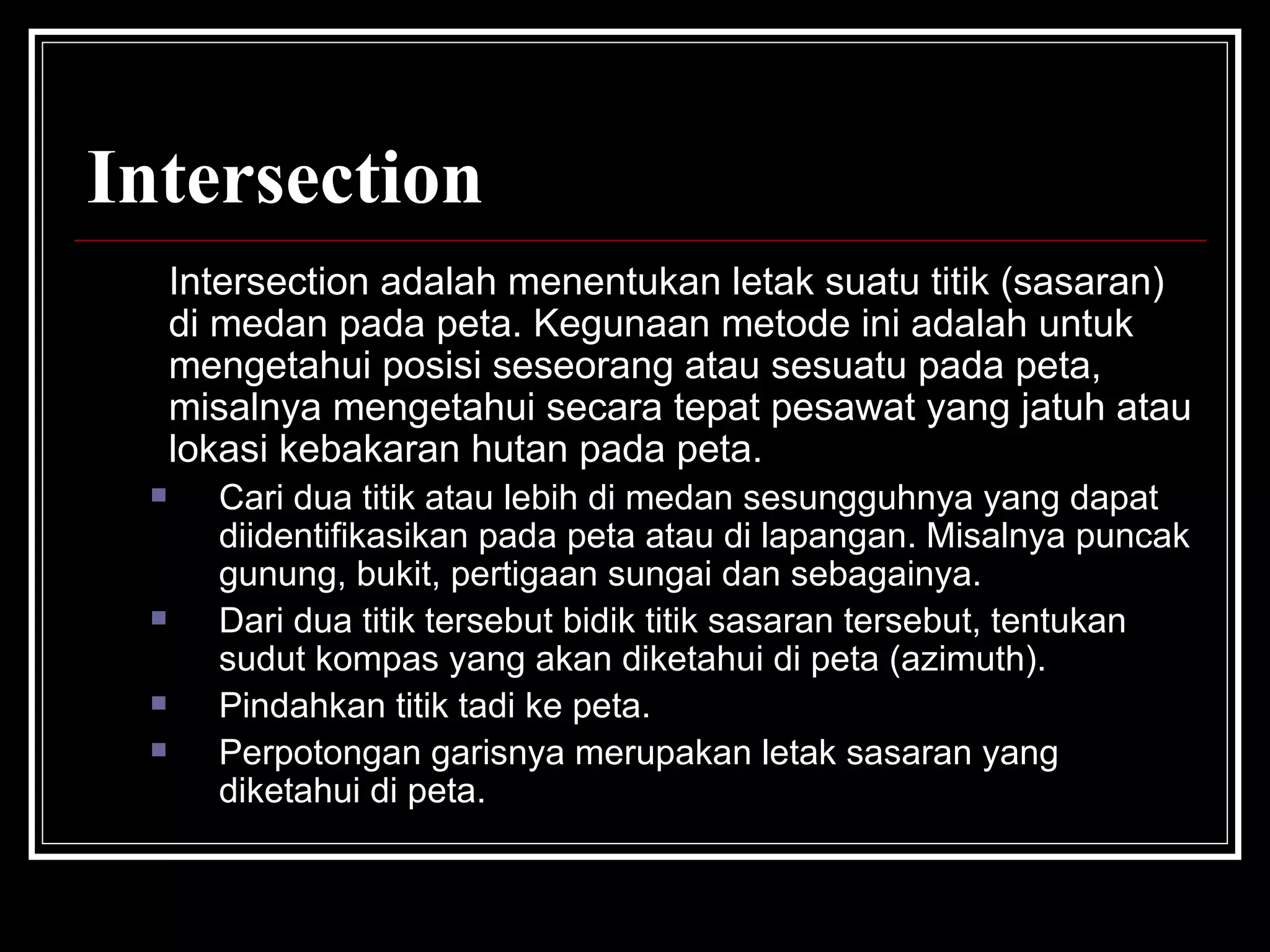 Navigasi darat | PPT