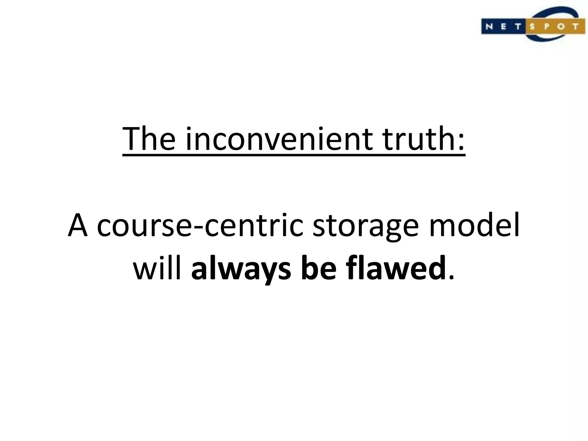 But not a course!A file