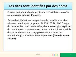 Ouverture d’un onglet
@telier 12
 