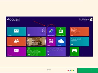 Utilisation d’un navigateur
• Naviguer sur une page web
• Écrire l’adresse d’un site
• Les onglets
• Ajouter un site à ses favoris
• Nettoyer son historique
• Choisir sa page d’accueil
• La publicité, la sécurité
@telier 2
 