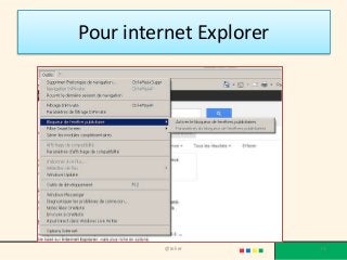 Pour internet Explorer
@telier 74
 