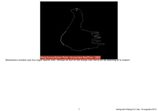 Waag Society/Esther Polak - Amsterdam RealTime - 2002
Deelnemers konden ook hun eigen sporen zien. Verhaal vd duif en het ...