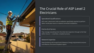 Ausgrid Defect Repair – Electricity Defect Repair | PPTX