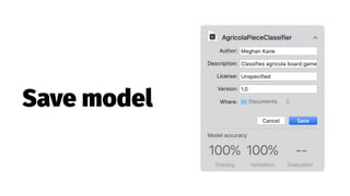 Save model
 